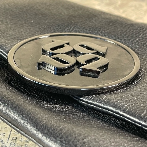 Ted Baker black leather clutch bag - Picture 11 of 13